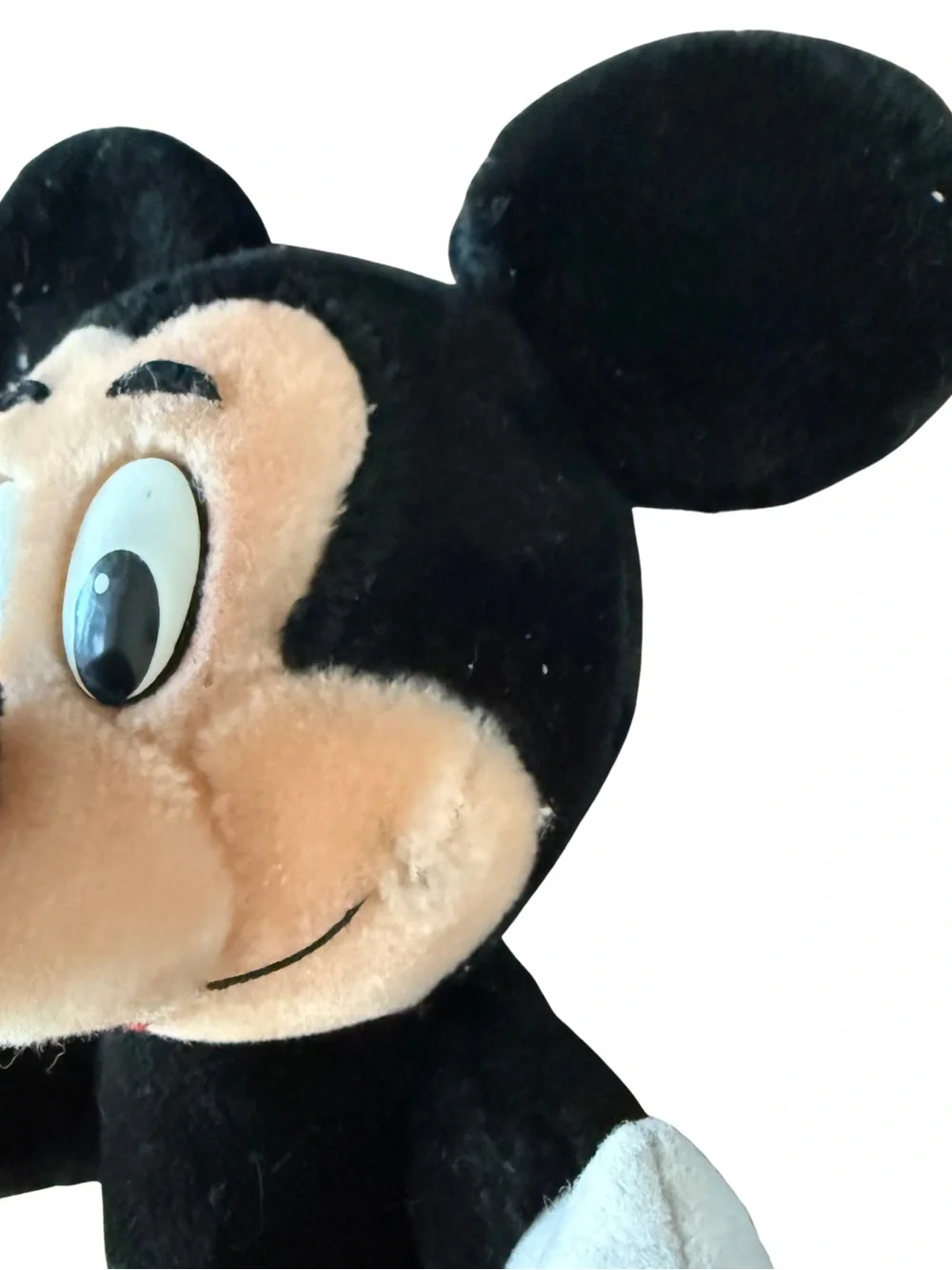 Vintage Disney Mickey Mouse Plush Canasa Korea Disneyland Walt Disney World